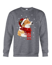 Load image into Gallery viewer, Corgi Christmas Gift Funny T-Shirt Sweatshirt