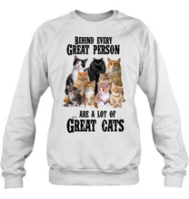 Load image into Gallery viewer, A Lot Of Great Cat  Shirt For Cat Lovers Sweatshirt