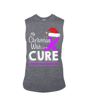 Load image into Gallery viewer, Epilepsy Awareness - My Christmas Wish Is A Cure Unisex Long Sleeve