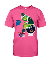 Load image into Gallery viewer, Grinch Green Bay Packers Funny Tee Guys Tee