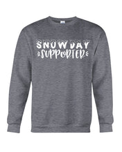 Load image into Gallery viewer, Snow Day Supporter Christmas Gift For Friends Family T-Shirt Sweatshirt