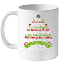 Load image into Gallery viewer, Christmas Tree Eleven Fabric Bundles T-Shirt Mug