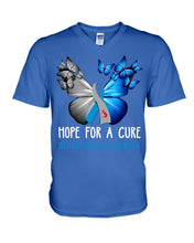 Load image into Gallery viewer, Hope For Cure Diabetes Awareness Guys V-Neck