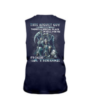 Load image into Gallery viewer, Throne 8 August Guy Special Space Horoscope T-Shirt Unisex Long Sleeve