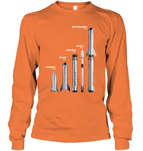 Load image into Gallery viewer, Into The Space Gift For Fans Black T-Shirt Unisex Long Sleeve