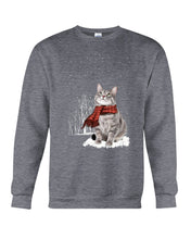 Load image into Gallery viewer, Cute Cat Christmas Gift For Cat Lovers Custom T-Shirt Sweatshirt