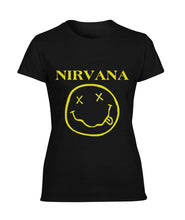 Load image into Gallery viewer, Nirvana Mashup T-Shirts Ladies Tee