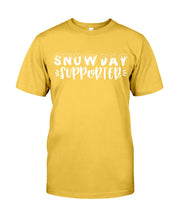 Load image into Gallery viewer, Snow Day Supporter Christmas Gift For Friends Family T-Shirt Guys Tee