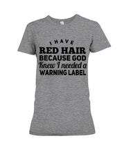 Load image into Gallery viewer, Great Gift For Redhead Grandma Ladies Tee