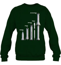 Load image into Gallery viewer, Into The Space Gift For Fans Black T-Shirt Sweatshirt