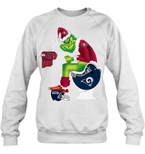 Load image into Gallery viewer, Funny Grinch San Francisco 49Ers Christmas Gift Tee Sweatshirt