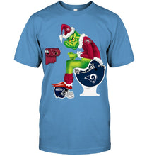 Load image into Gallery viewer, Funny Grinch San Francisco 49Ers Christmas Gift Tee Guys Tee