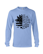 Load image into Gallery viewer, Christian T-Shirt Amen Unisex Long Sleeve