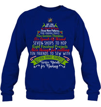 Load image into Gallery viewer, Christmas Tree Eleven Fabric Bundles T-Shirt Sweatshirt