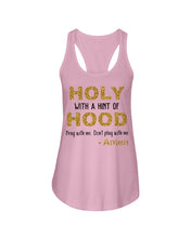 Load image into Gallery viewer, Holly Bible Christian Quote Tee Ladies Flowy Tank
