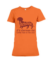 Load image into Gallery viewer, Dachshund German Shirt For Dachshunds Dog Lovers Ladies Tee