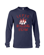 Load image into Gallery viewer, Lefse Rolling Team Cute Tee Unisex Long Sleeve