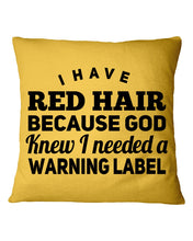 Load image into Gallery viewer, Great Gift For Redhead Grandma Pillow Cover