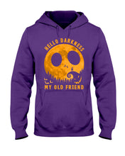 Load image into Gallery viewer, Darkness My Old Friend Halloween T-Shirt Hoodie