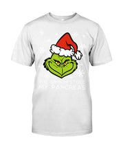Load image into Gallery viewer, The Grinch Stole My Pancreas Guys Tee