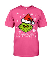 Load image into Gallery viewer, The Grinch Stole My Pancreas Guys Tee