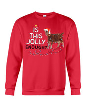 Load image into Gallery viewer, Jolly Cat Christmas Gift For Cat Lovers Sweatshirt