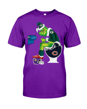 Load image into Gallery viewer, Grinch Green Bay Packers Funny Tee Guys Tee