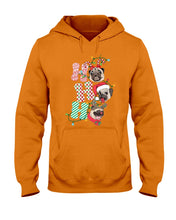 Load image into Gallery viewer, Pug Lover Christmas Hohoho Funny T-Shirt Hoodie