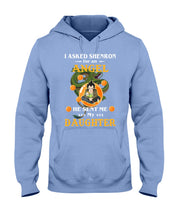 Load image into Gallery viewer, Dragon Ball Angel Daughter Black T-Shirt Hoodie