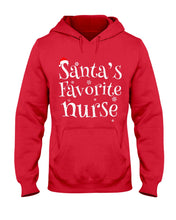 Load image into Gallery viewer, Santa's Favorite Nurse Hoodie
