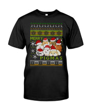 Load image into Gallery viewer, Cute Hamster Merry Christmas Gift For Hamster Lovers T-Shirt Ladies Flowy Tank