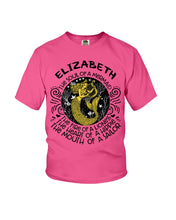 Load image into Gallery viewer, Elizabeth The Soul Of A Mermaid Horoscope T-Shirt Youth Tee