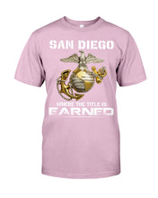 Load image into Gallery viewer, San Diego Gift For Your Friend T-Shirt Guys Tee