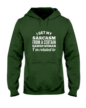 Load image into Gallery viewer, Danish Sarcasm Inherited Women Hoodie
