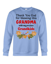 Load image into Gallery viewer, Blessing My Grandma Christmas Gift For Family Sweatshirt