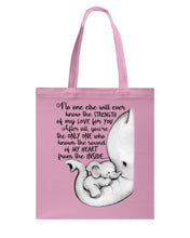 Load image into Gallery viewer, Elephant Cute Gift For Family Tee Basketweave Tote Bag