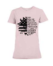 Load image into Gallery viewer, Christian T-Shirt Amen Ladies Tee