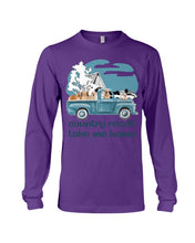 Load image into Gallery viewer, Country Road Golden Retriever Unisex Long Sleeve