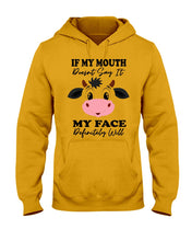 Load image into Gallery viewer, Cute Cow T-Shirt For Cow Lovers Hoodie