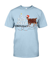 Load image into Gallery viewer, Jolly Cat Christmas Gift For Cat Lovers Guys Tee