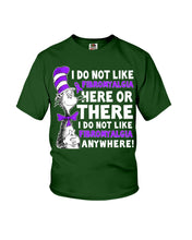 Load image into Gallery viewer, Fibromyalgia Anywhere Break Cancer Spirit T-Shirt Youth Tee