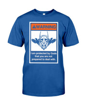 Load image into Gallery viewer, Viking Warning Funny T-Shirt Guys Tee