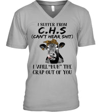 Load image into Gallery viewer, I Suffer From C.S.H Cows Lovers T-Shirt Guys V-Neck