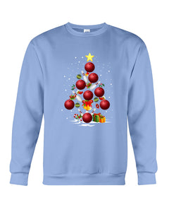 Bowling   Bowling Christmas Tree Christmas T-Shirt Sweatshirt