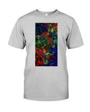 Load image into Gallery viewer, Hummingbird Cosmic Light Color Black T-Shirt Guys Tee
