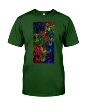 Load image into Gallery viewer, Hummingbird Cosmic Light Color Black T-Shirt Guys Tee