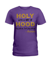 Load image into Gallery viewer, Holly Bible Christian Quote Tee Ladies Tee