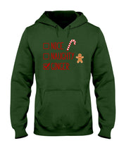 Load image into Gallery viewer, Nice Naughty Ginger Redhead T Shirt Hoodie