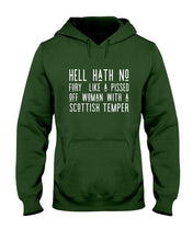 Load image into Gallery viewer, Scottish Woman Temper Scotland Lovers Hoodie