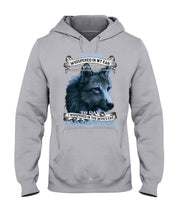 Load image into Gallery viewer, Wolf Lovers Trending Quote Tee Hoodie